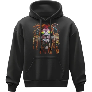 Kapuzenpulli - Rasta Lion
