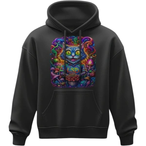 Kapuzenpulli - LSD Katze