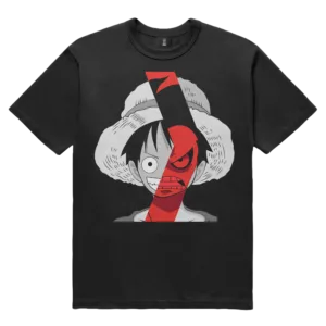 T-Shirt - Luffy Red White