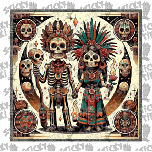 Moodmats - Calavera Skulls